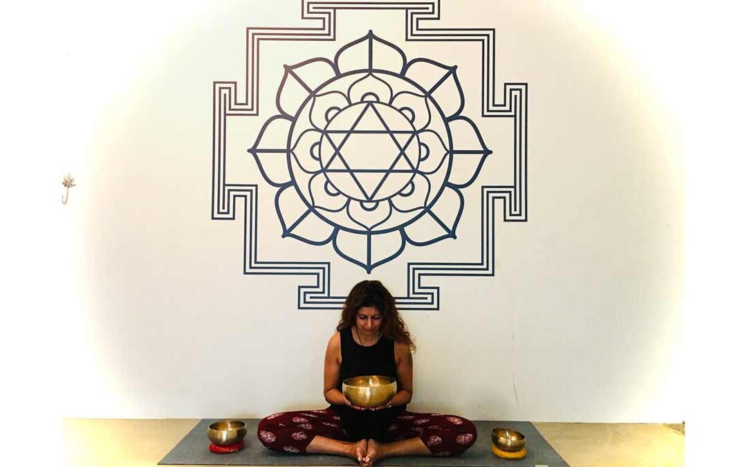 Yin Yoga and Tibetan singing bowls with Purva Kaushal